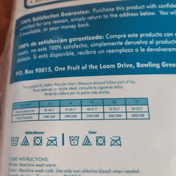 Women's underwear Fruit of the Loom Boxer Briefs Sz 12 3 Pk Open New - Picture 3 of 3